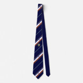 vlag van Iowa strepen Stropdas (Voorkant)
