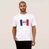 Vlag van Iowa T-shirt (Voorkant volledig)