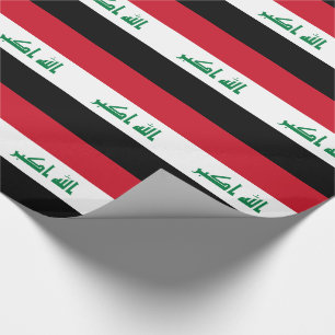 Vlag van Irak Cadeaupapier