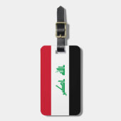 Vlag van Irak - Easy ID Personal Bagagelabel (Voorkant verticaal)