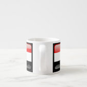Vlag van Irak Espresso Kop (Achterkant)