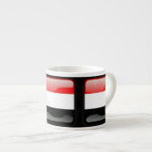 Vlag van Irak Espresso Kop (Voorkant rechts)