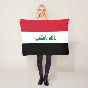 Vlag van Irak Fleece Deken