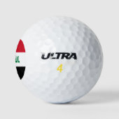 Vlag van Irak Golfballen (Logo)