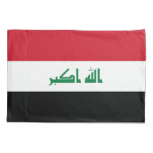 Vlag van Irak Kussensloop (Achterkant)