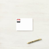 Vlag van Irak Post-it® Notes (Op bureau)