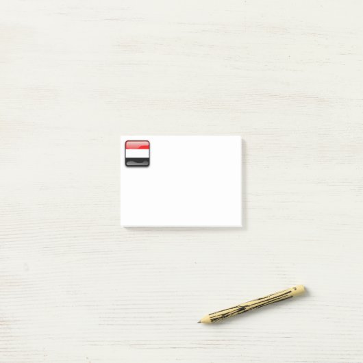 Vlag van Irak Post-it® Notes (Op bureau)