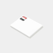 Vlag van Irak Post-it® Notes (Schuin)