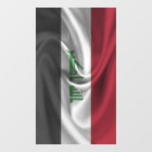 Vlag van Irak Raamsticker (Vel)