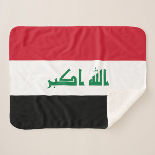 Vlag van Irak Sherpa Deken