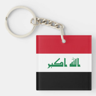 Vlag van Irak Sleutelhanger