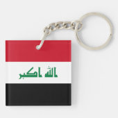 Vlag van Irak Sleutelhanger (Achterkant)