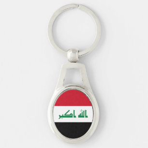 Vlag van Irak Sleutelhanger