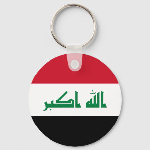 Vlag van Irak Sleutelhanger
