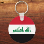 Vlag van Irak Sleutelhanger (Achterkant)