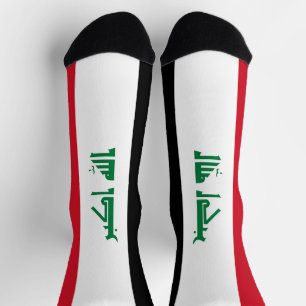 Vlag van Irak Sokken