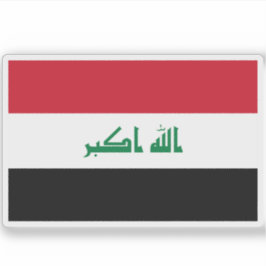 Vlag van Irak Sticker