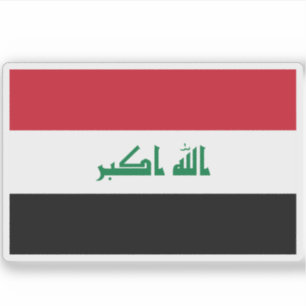 Vlag van Irak Sticker