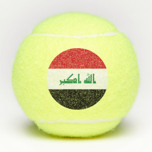 Vlag van Irak Tennisballen