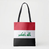 Vlag van Irak Tote Bag (Voorkant)