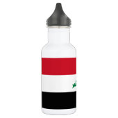 Vlag van Irak Waterfles (Links)