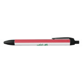 Vlag van Irak Zwarte Inkt Pen (Bovenkant)