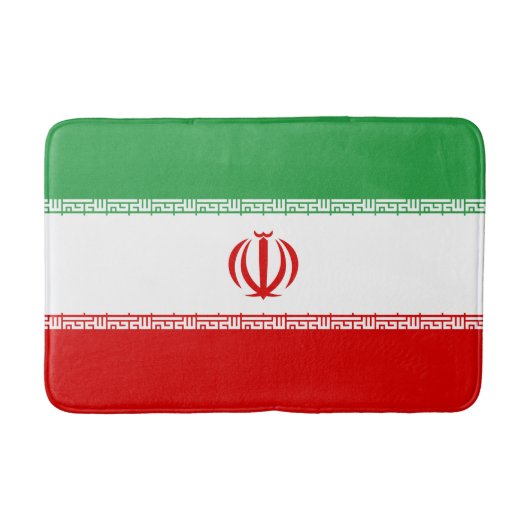 Vlag van Iran Badmat (Voorkant)