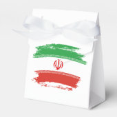 Vlag van Iran Bedankdoosjes (Voorkant Zijde)