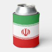 Vlag van Iran Blikjeskoeler (Blikje Voorkant)