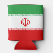 Vlag van Iran Blikjeskoeler (Achterkant)