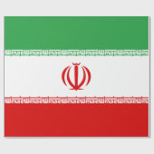 Vlag van Iran Cadeaupapier (Vlak)