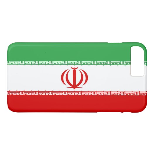 Vlag van Iran Case-Mate iPhone Case (Achterkant (Horizontaal))