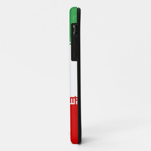 Vlag van Iran Case-Mate iPhone Case (Achterkant/links)