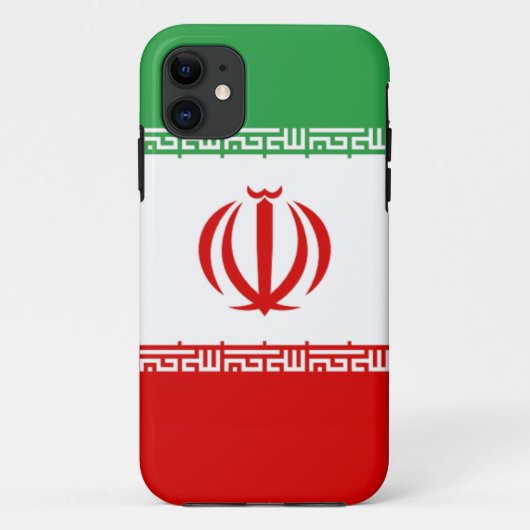 Vlag van Iran Case-Mate iPhone Case (Achterkant)