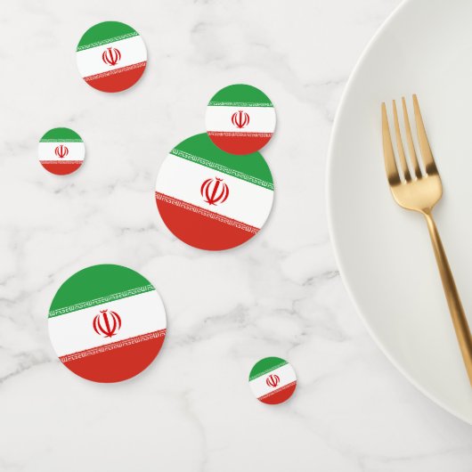 Vlag van Iran Confetti (Groep)
