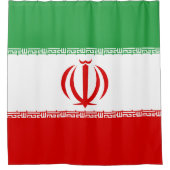 Vlag van Iran Douchegordijn (Voorkant)