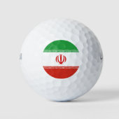 Vlag van Iran Golfballen (Voorkant)