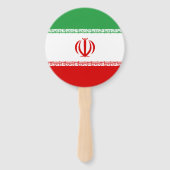 Vlag van Iran Handwaaier (Voorkant)