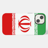 Vlag van Iran iPhone Hoesje (Achterkant horizontaal)