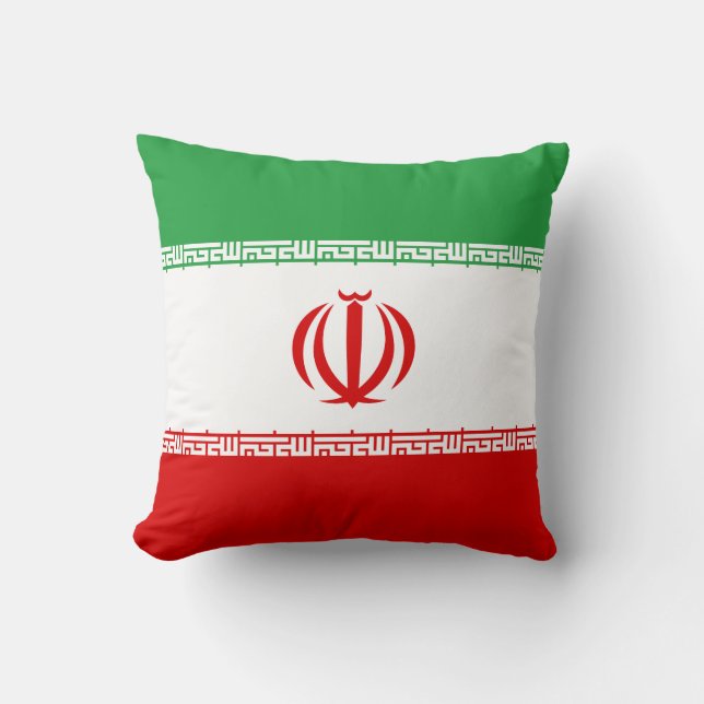 Vlag van Iran Kussen (Voorkant)
