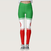 Vlag van Iran Leggings (Voorkant)