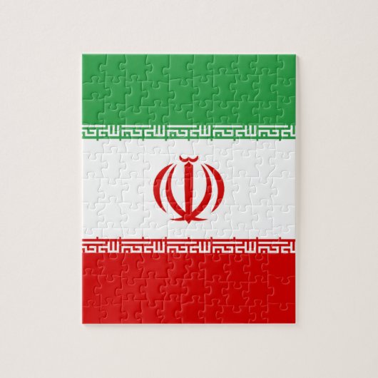 Vlag van Iran Legpuzzel (Verticaal)