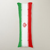 Vlag van Iran Lichaamskussen (Voorkant Verticaal)
