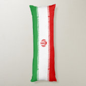 Vlag van Iran Lichaamskussen (Achterkant (Verticaal))