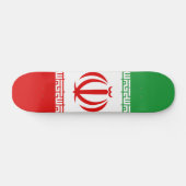Vlag van Iran Persoonlijk Skateboard (Horizontaal)
