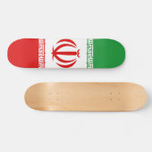 Vlag van Iran Persoonlijk Skateboard (Horizontaal)