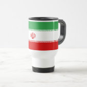 Vlag van Iran Reisbeker (Voorkant rechts)