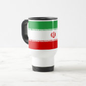 Vlag van Iran Reisbeker (Voorkant links)