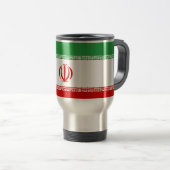 Vlag van Iran Reisbeker (Voorkant rechts)