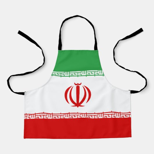 Vlag van Iran Schort (Voorkant)